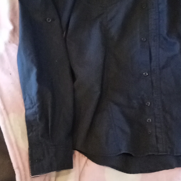 Black Sovereign Code button up size L men's shirt - Picture 3 of 5